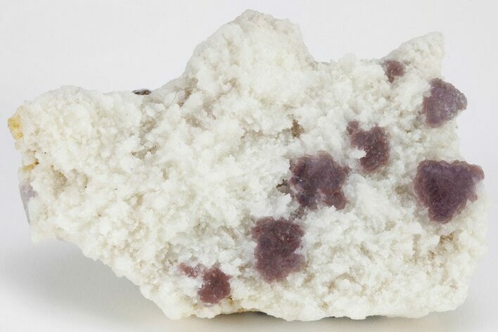 Purple, Stepped-Octahedral Fluorite on Quartz - Lupita Mine #210641